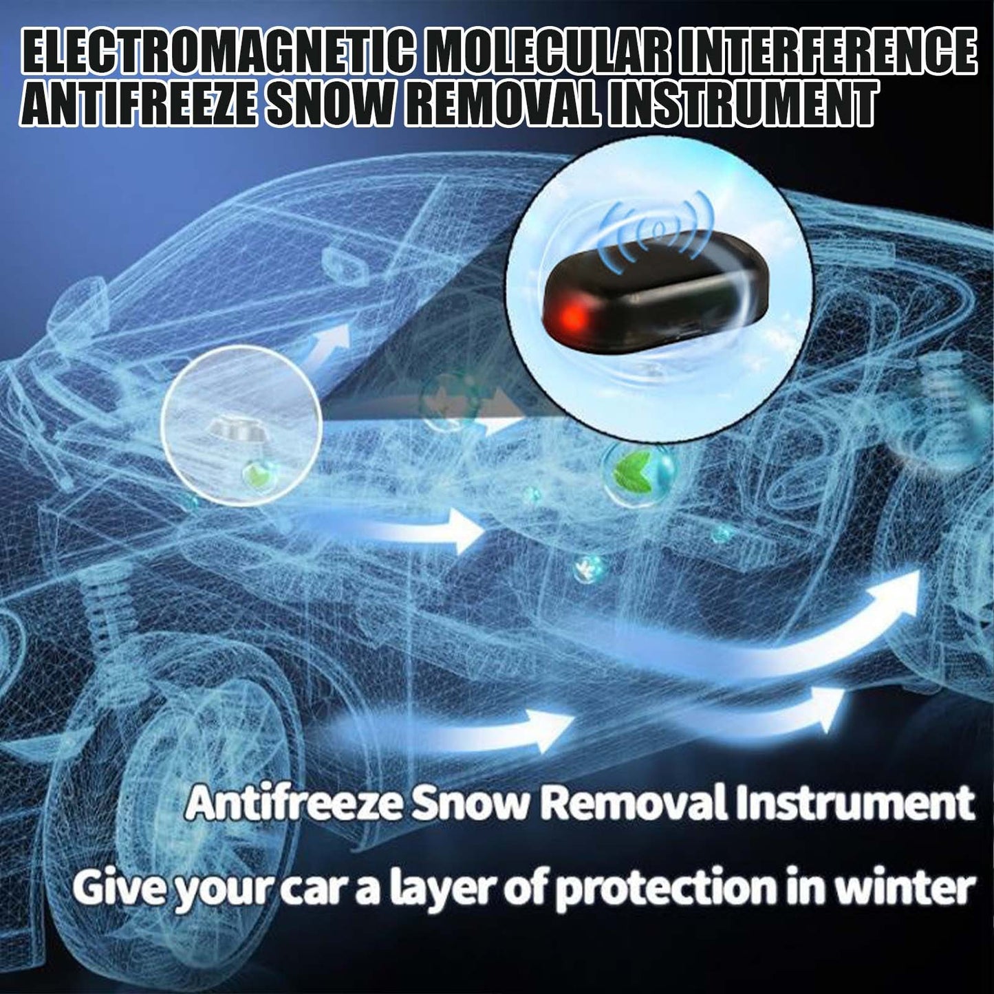 Special Glass For Car Snow Removal Tools Deicing And Melting Snow