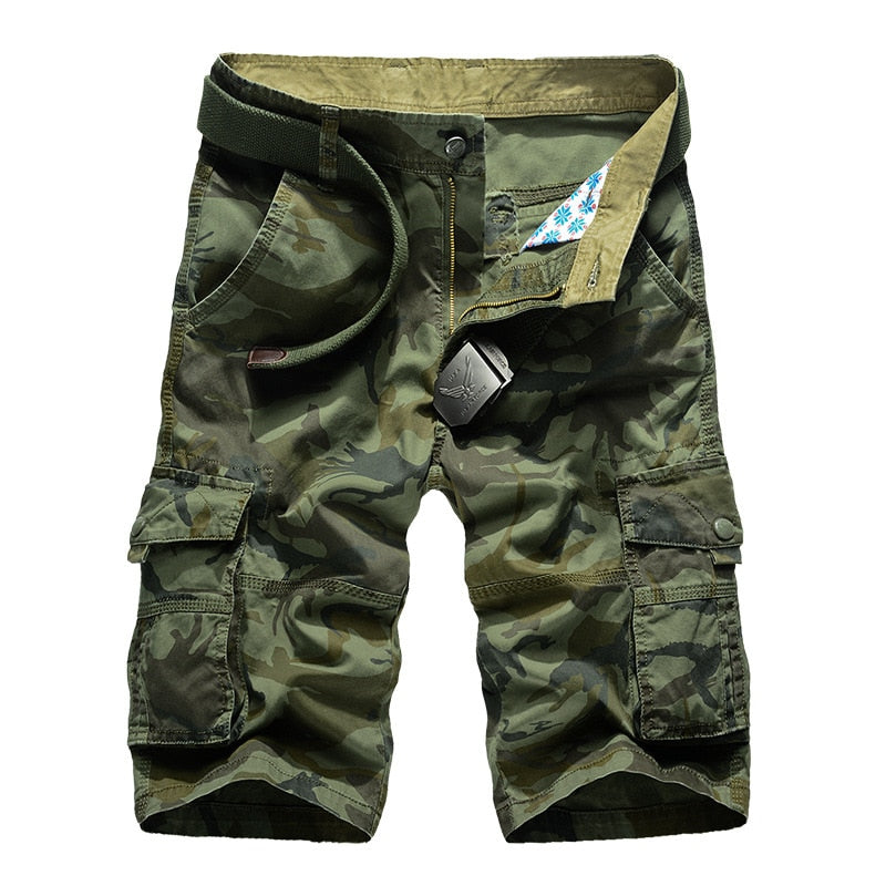 Camouflage Camo Cargo Shorts Men 2020 New Mens Casual Shorts Male Loose Work Shorts Man Military Short Pants Plus Size 29-44
