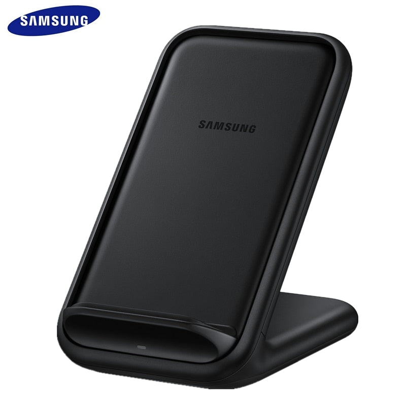 Original Samsung Wireless Charger Stand Fast Qi Charge For Samsung Galaxy S20/10/S9/S8 Plus/S7 Note10+/iPhone 11 Plus X,EP-N5200