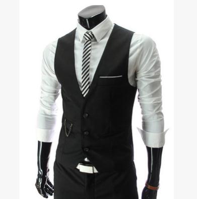 Burgundy Mens Suits Groom Wear Tuxedos 3 Piece Wedding Suits Groomsmen Best Man Formal Business Suit For Men (Jacket+Pant +vest)