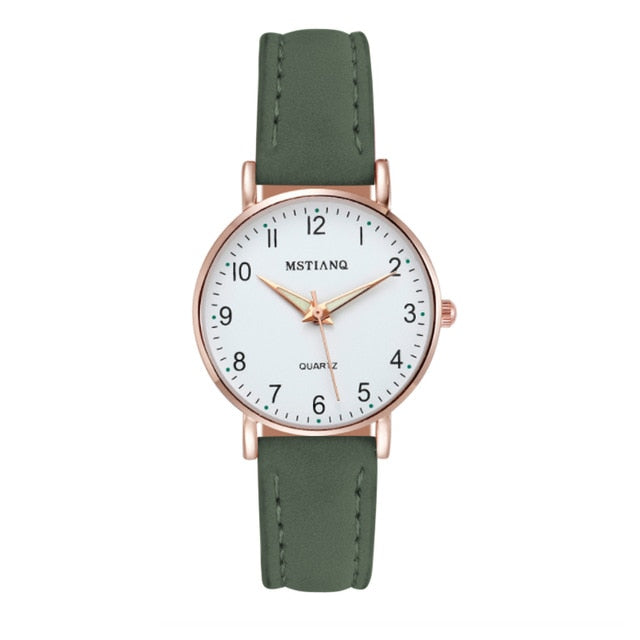 2020 NEW Watch Women Fashion Casual Leather Belt Watches Simple Ladies' Small Dial Quartz Clock Dress Wristwatches Reloj mujer