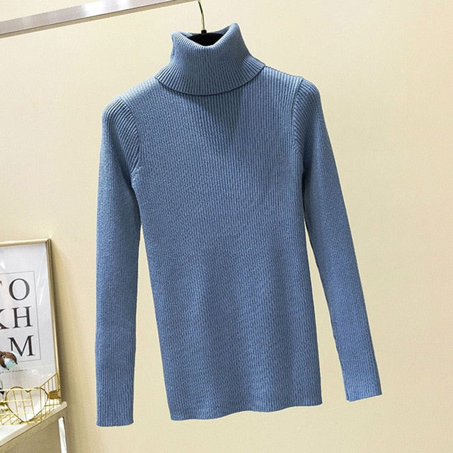 BEFORW Women Sweaters 2020 Autumn Winter Tops Thick Slim Women Pullover Knitted Sweater Jumper Soft Warm Pull Femme