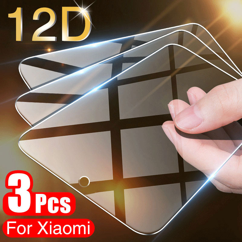 3PCS Full Cover Tempered Glass For Xiaomi Mi 9 SE Screen Protector For Xiaomi Mi 9 9T 8 Lite A3 A2 A1 Pocophone F1 MAX 3 2 Glass