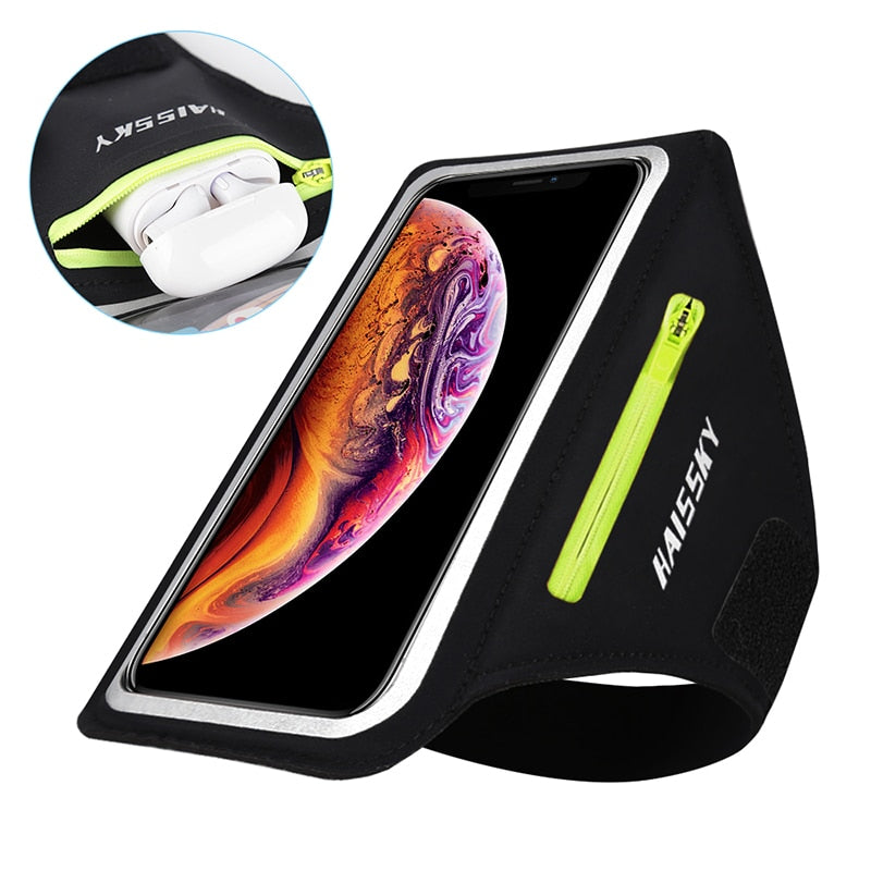 Running Sports Phone Case Arm band For iPhone 12 11 Pro Max XR 6 7 8 Plus Samsung Note 20 10 S10 S9 GYM Armbands For Airpods Bag