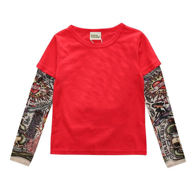 Boy T Shirts Long Sleeve For Children Baby Casual Cartoon Dinosaur Brand Fashion Kids Tops & Tees
