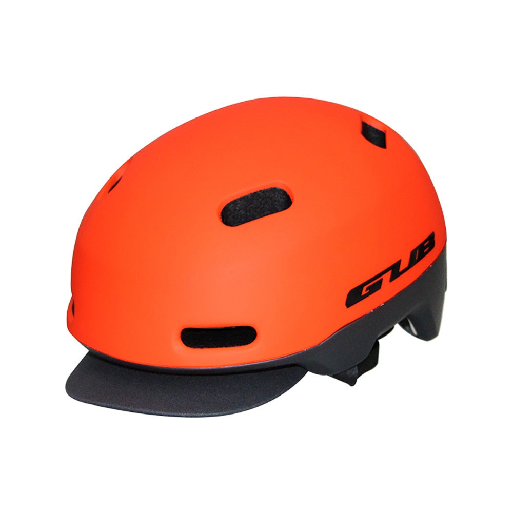 High Quality GUB  Cycling City Bike Urban Helment Folding Bicycle Helmet BMX Skating Fixed Safe Cap Integrally-molded Helmets