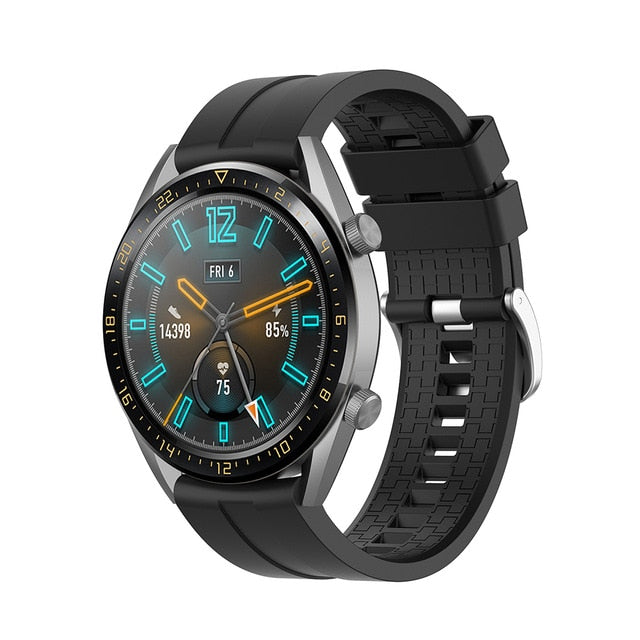 huawei watch gt 2 strap for samsung galaxy watch 46mm 3 45mm gear s3 frontier 22mm watch band bracelet huawei watch gt 2/2e Pro