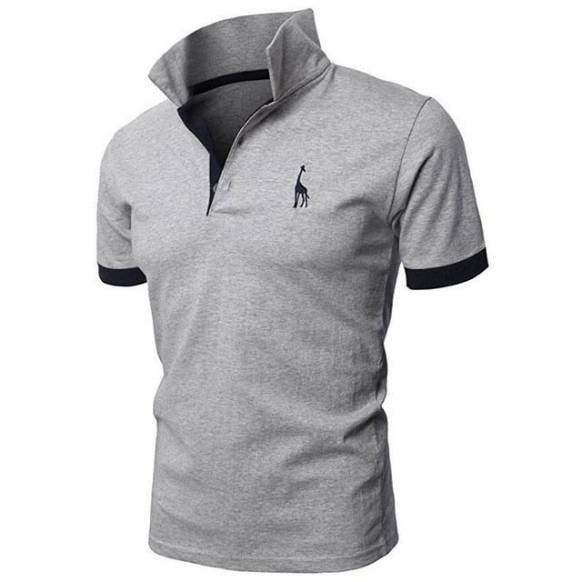 men's polo shirts casual short sleeve polo shirt men fashion embroidery Business men's clothing thin summer polo shirt men