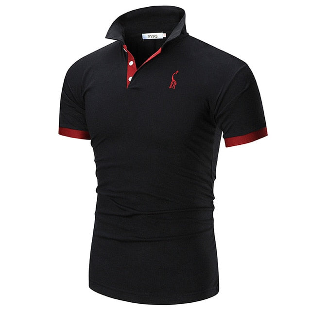 men's polo shirts casual short sleeve polo shirt men fashion embroidery Business men's clothing thin summer polo shirt men