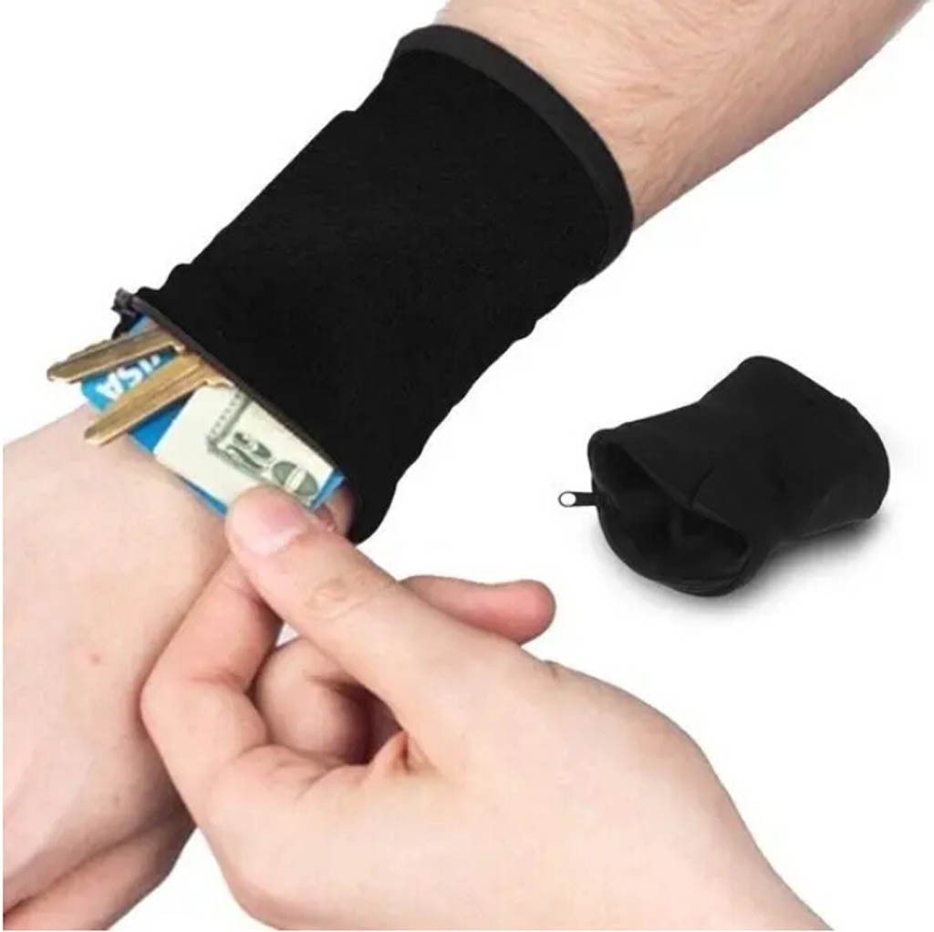 Wrist Wallet Pouch Sport Gym Bay Unisex Outdoor Zipper Running Cycling Safe Small Bag For Phone Key Orgnizer Women Men